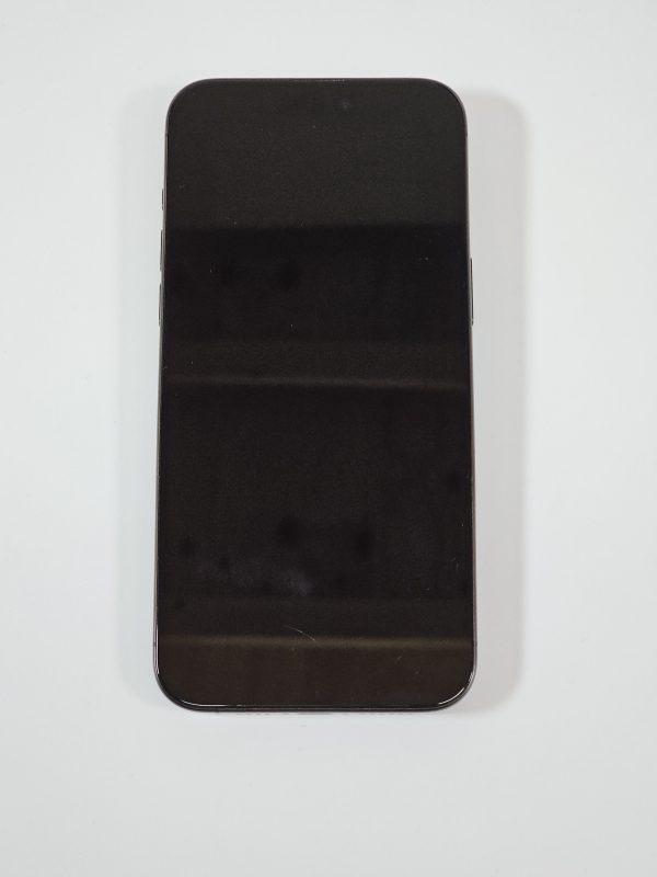 apple iphone 15 pro max 256gb titanium zwart 90% accu display