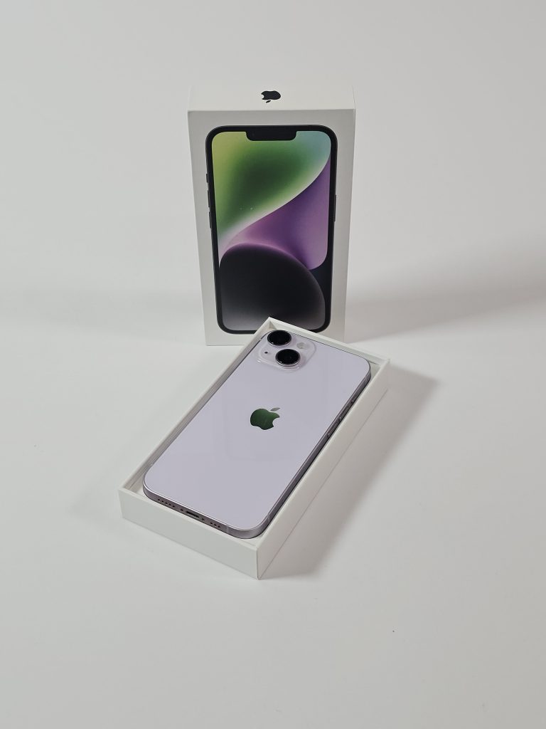 apple iphone 14 128gb paars 87% accu doos