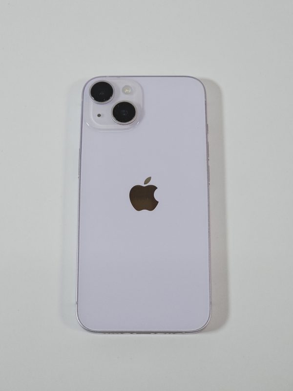 apple iphone 14 128gb paars 87% accu achterkant