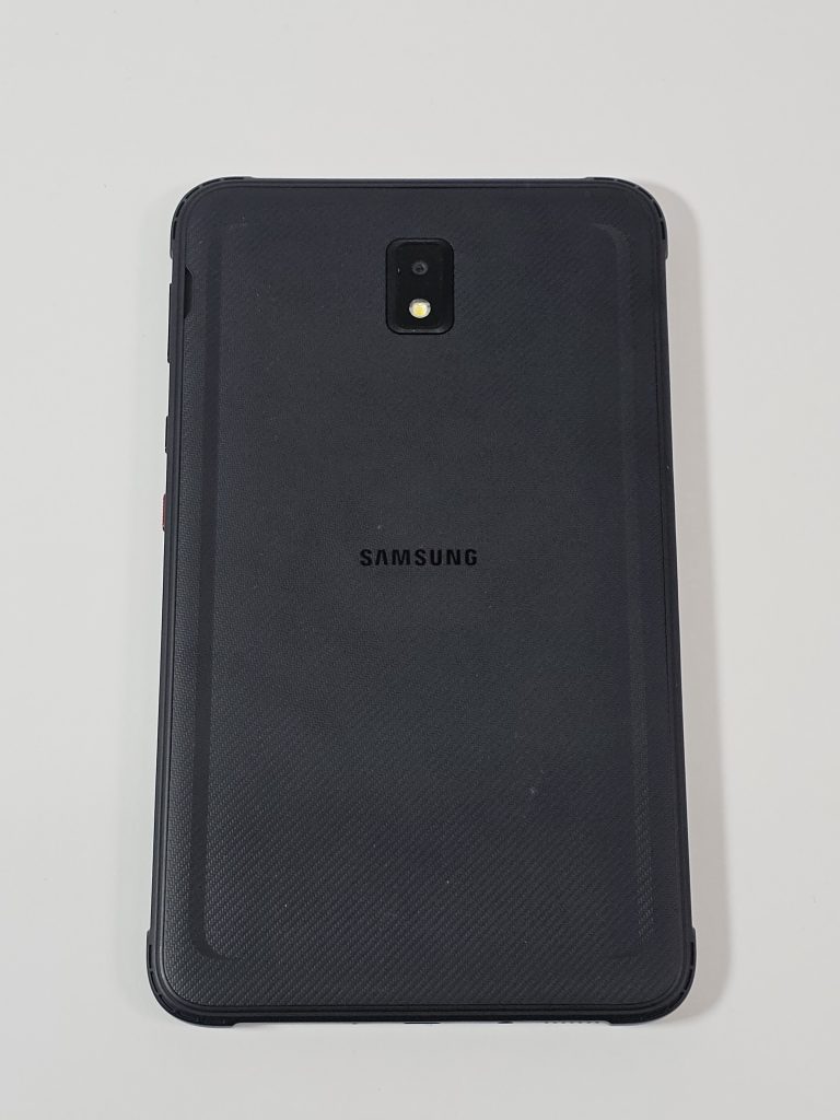 samsung galaxy tab active 3 wifi 4g 64gb zwart achterkant