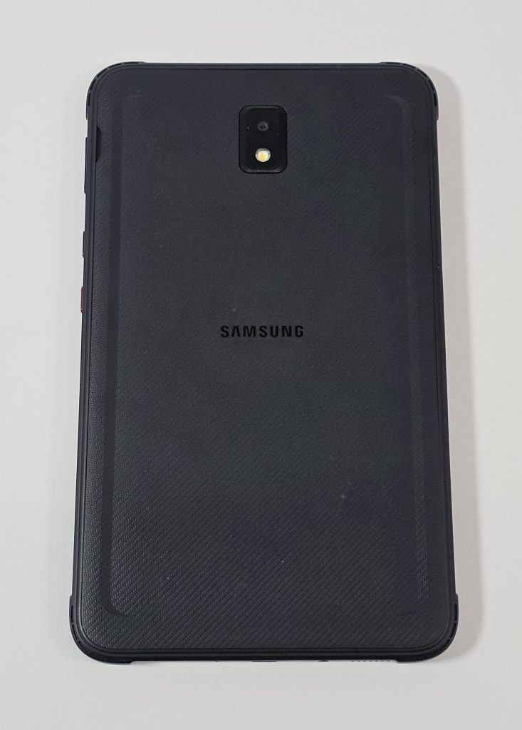 samsung galaxy tab active 3 wifi 4g 64gb zwart achterkant