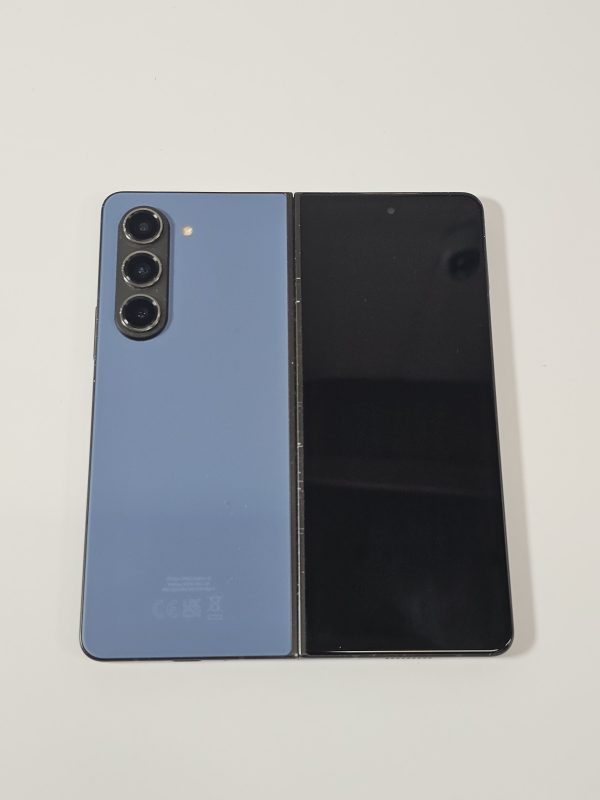 samsung galaxy z fold5 512gb blauw achterkant