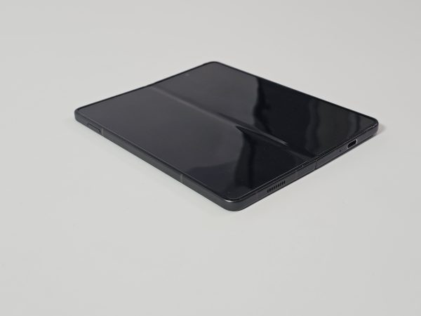 samsung galaxy z fold5 512gb blauw zijkant