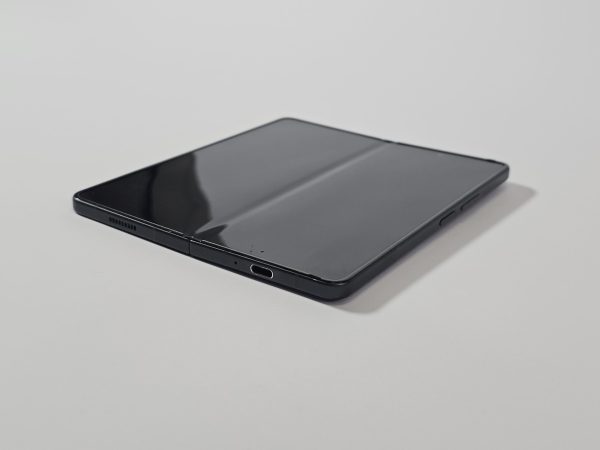 samsung galaxy z fold5 512gb blauw zijkant