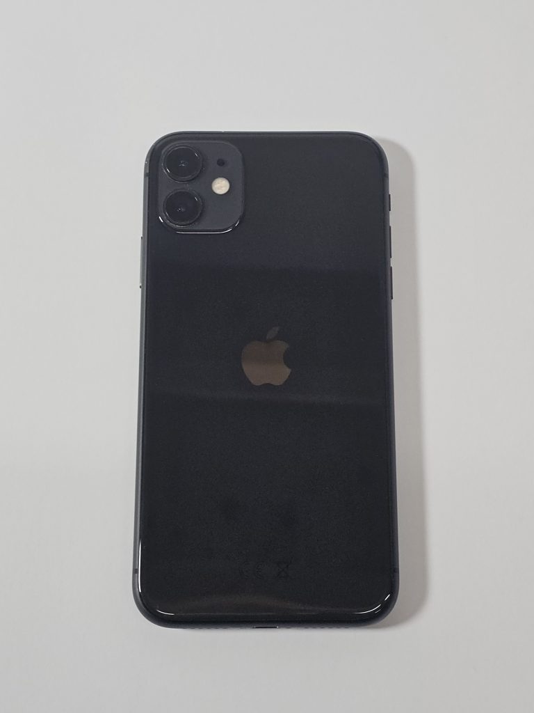 apple iphone 11 64gb zwart 100% batterij achterkant