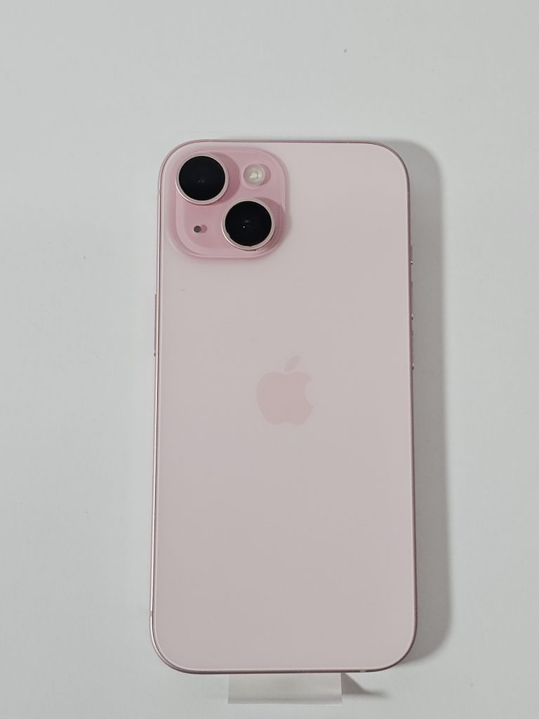 apple iphone 15 512gb roze achterkant