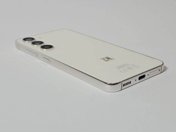 samsung galaxy s23 5g 128gb cream zijkant