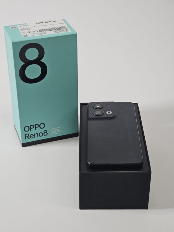 oppo reno8 256gb zwart product met doos