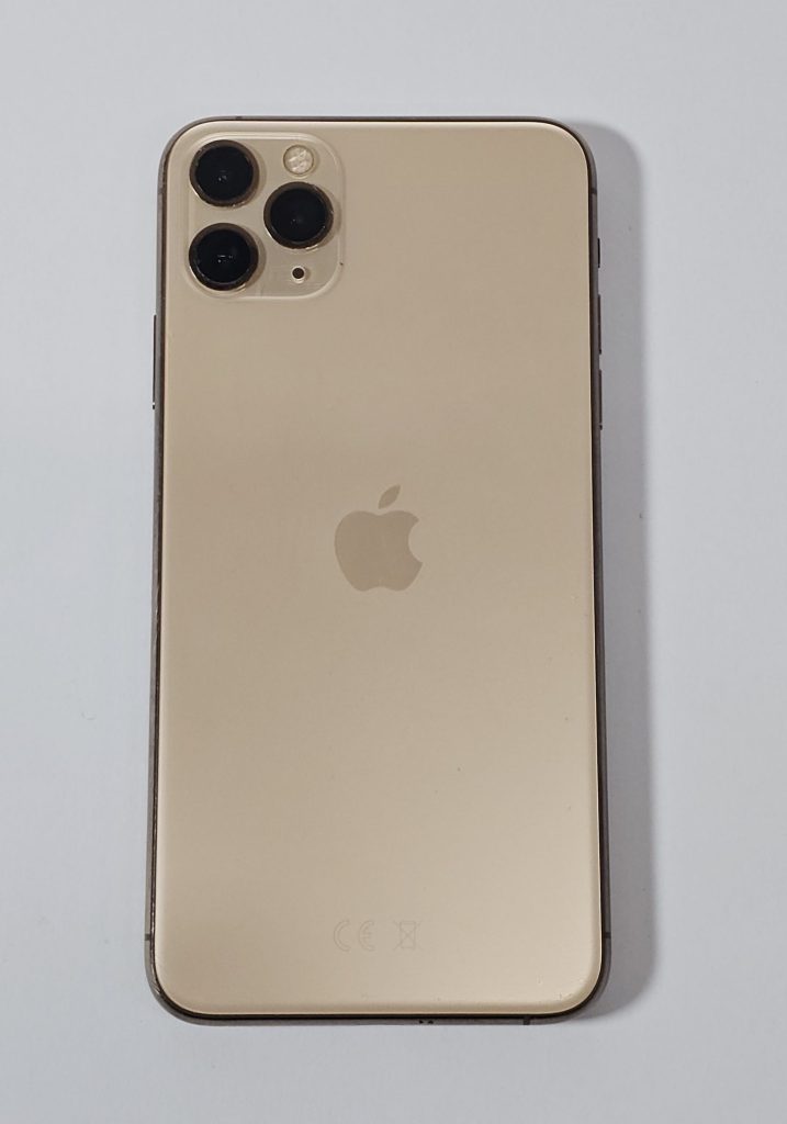 apple iphone 11 pro max 64gb goud 100% accu achterkant