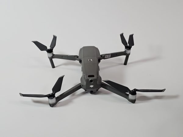 dji mavic 2 zoom met smart controller boven kant droon met accu