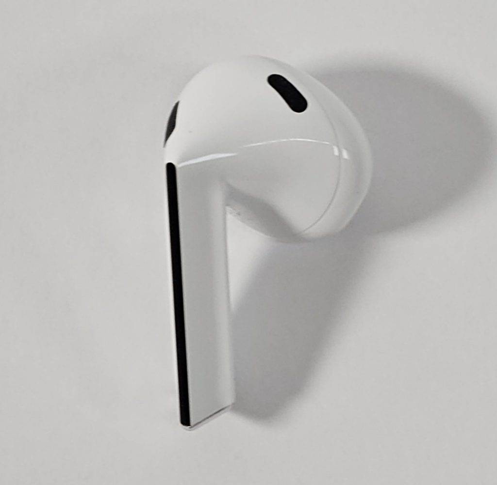 samsung buds 3 wit oortje rechts voorkant