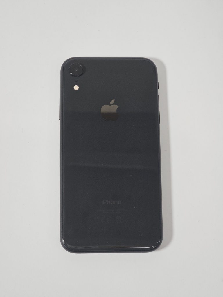 apple iphone xr 128gb zwart 89% accu achterkant