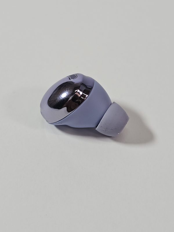 samsung galaxy buds pro oortje links paars achterkant