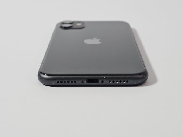 apple iphone 11 64gb zwart 95% batterij input achterkant