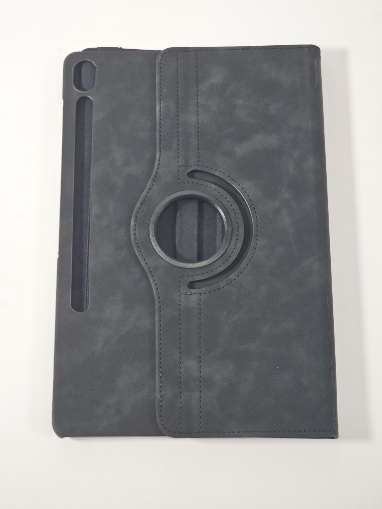 casemania samsung galaxy s10 fe plus alcantara hoes 360 graden draaibaar achterkant