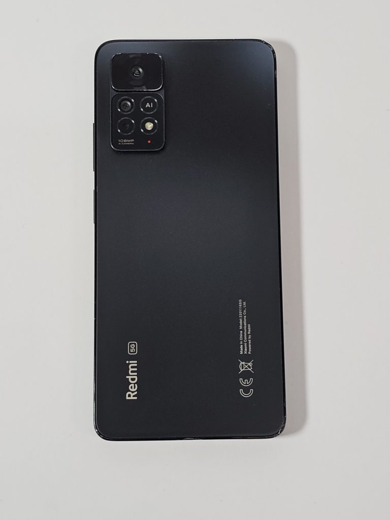 xiaomi redmi note 11 pro 5g 128gb zwart achterkant