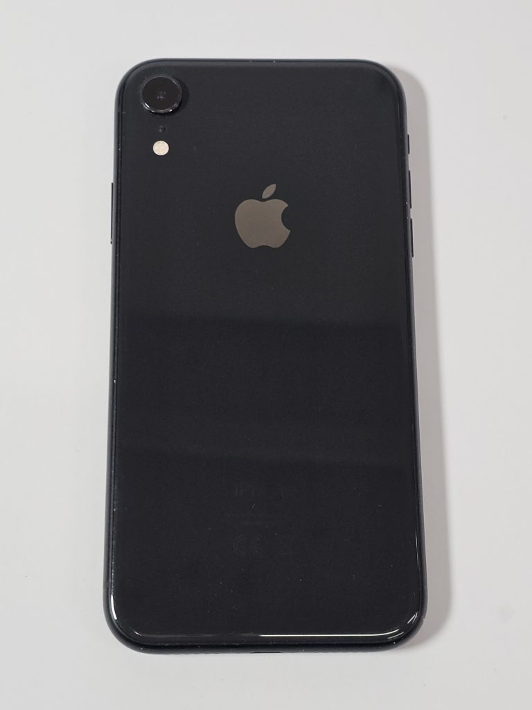 apple iphone xr 64gb zwart 87% accu achterkant