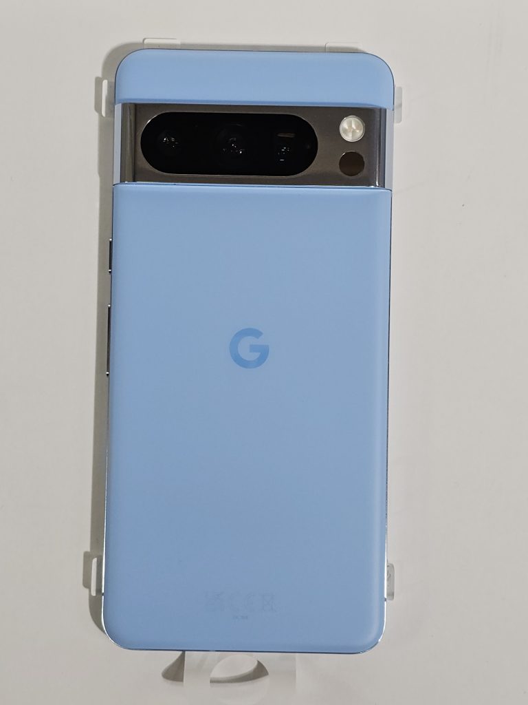 google pixel 8 pro 256gb blauw | retourdeal achterkant