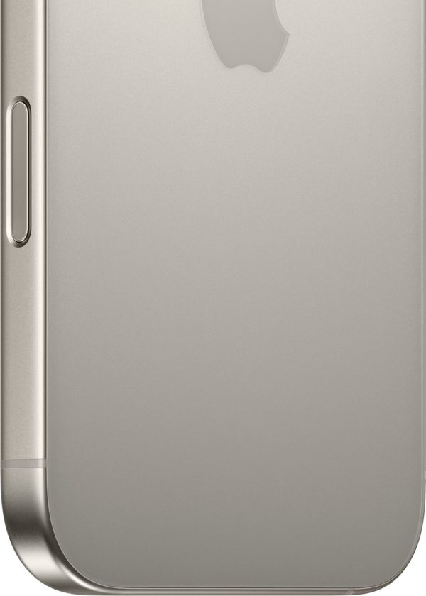 apple iphone 16 pro 128gb natural titanium achterkant