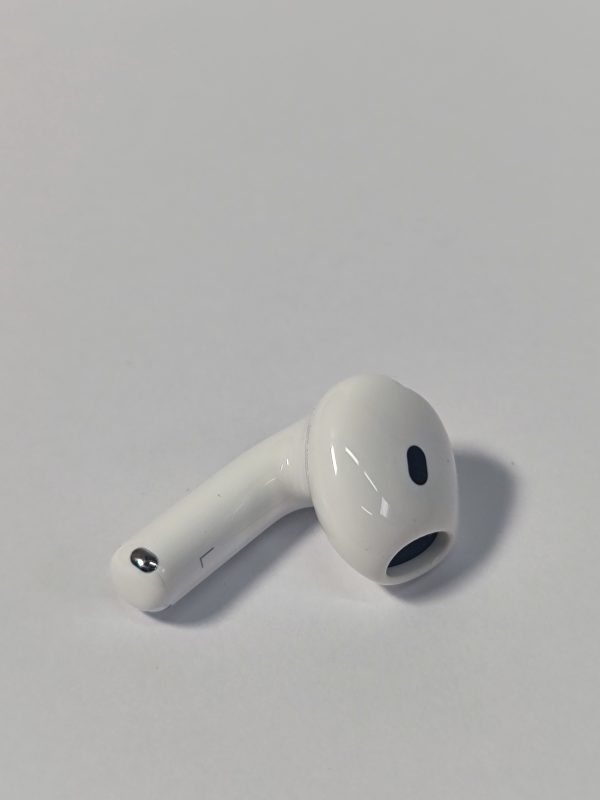 apple airpods 4 wit oortje links