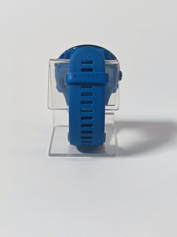 garmin forerunner 255 45,6mm blauw achterkant
