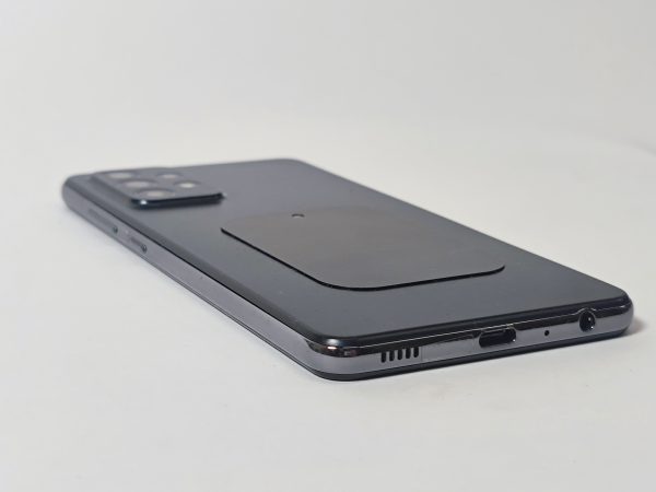 samsung galaxy a52s 5g 128 gb zwart zij-aanzicht