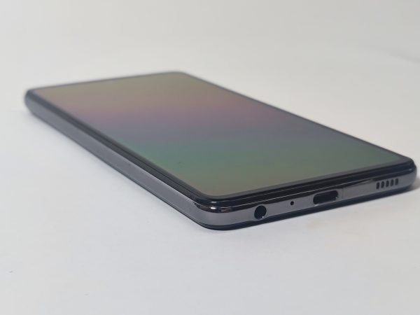 samsung galaxy a52s 5g 128 gb zwart zij-aanzicht