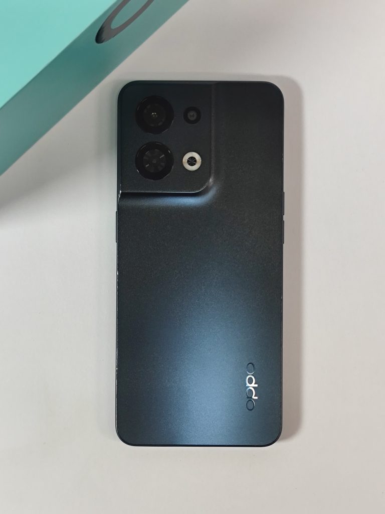 oppo reno8 – 256gb zwart | retourdeal - Bovenaanzicht