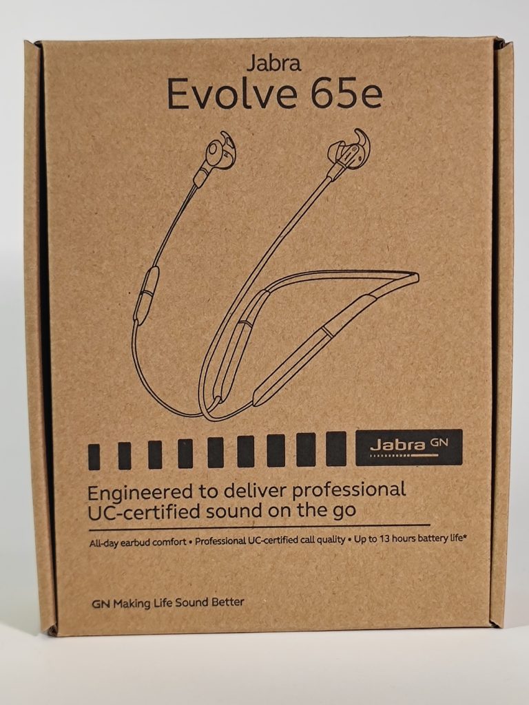 jabra evolve 65e link 370 headset neckband zwart | nieuw - Verpakking