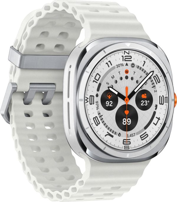 samsung galaxy watch ultra smartwatch 47mm wit schuin