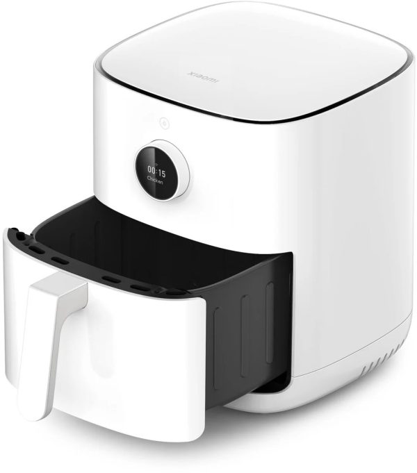 xiaomi smart airfryer 4.5 liter wit zijkant open