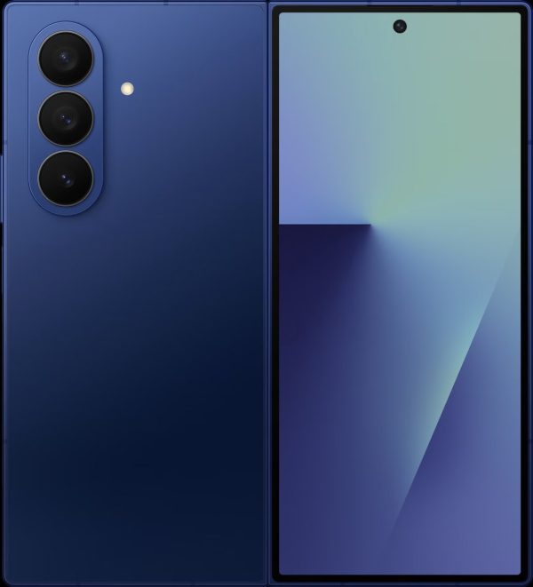 samsung galaxy z fold7 512gb blue shadow open achterkant