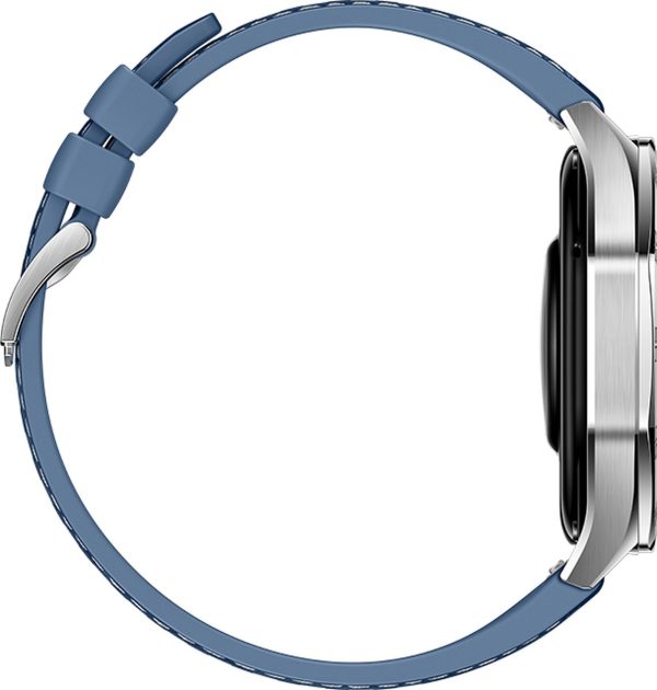 hauwei watch gt5 46mm blauw zijkant