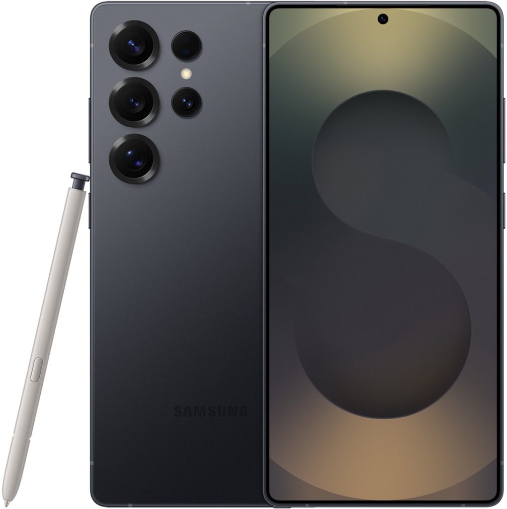 samsung galaxy s25 ultra 5g 512gb jetblack voor en achter