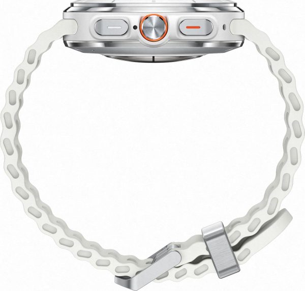 samsung galaxy watch ultra smartwatch 47mm wit zijkant