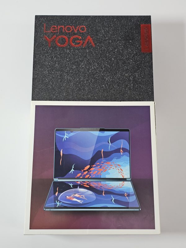 lenovo yoga book 9i zeegroen doos