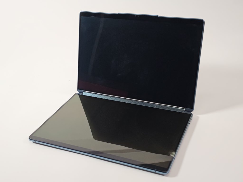 lenovo yoga book 9i zeegroen scherm