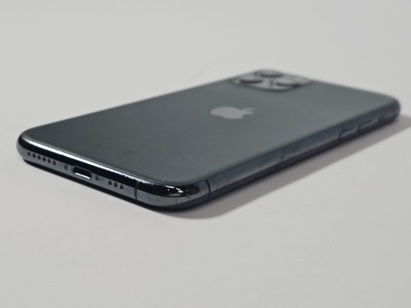 apple iphone 11 pro 256gb groen 100% accu zijkant