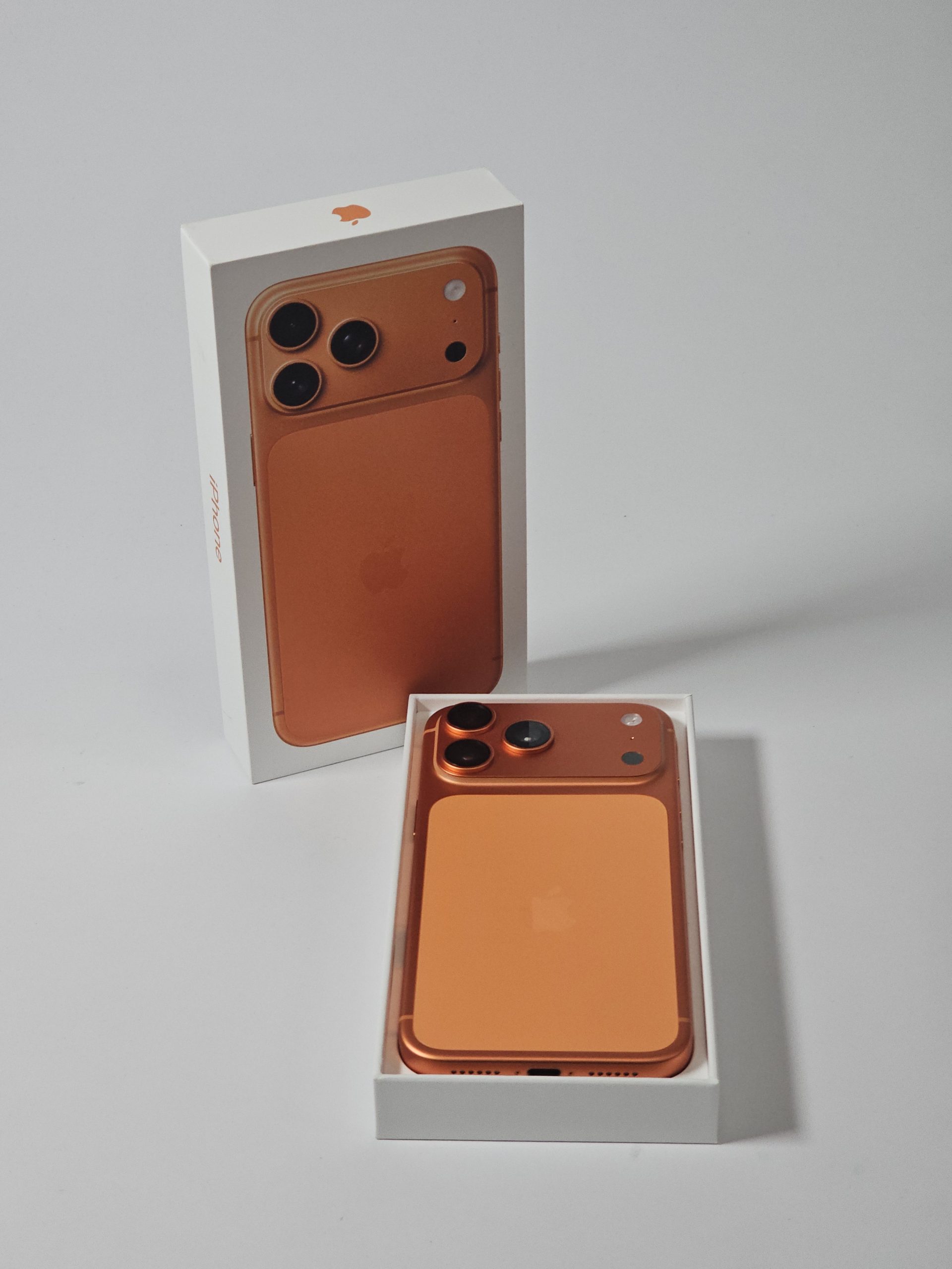 apple iphone 17 pro max 256gb oranje doos