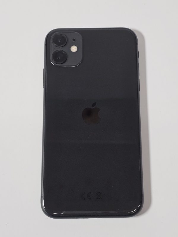 apple iphone 11 64gb zwart 82% accu aachterkant