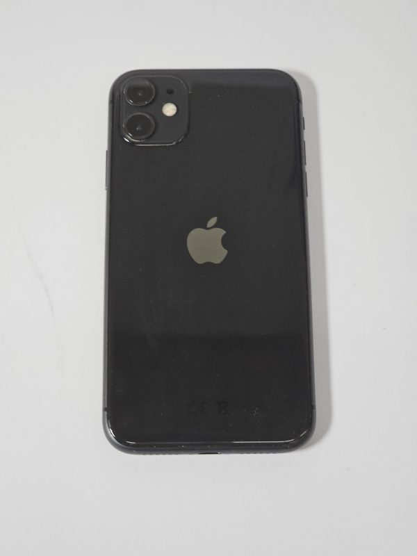 apple iphone 11 64gb zwart 79% accu achterkant
