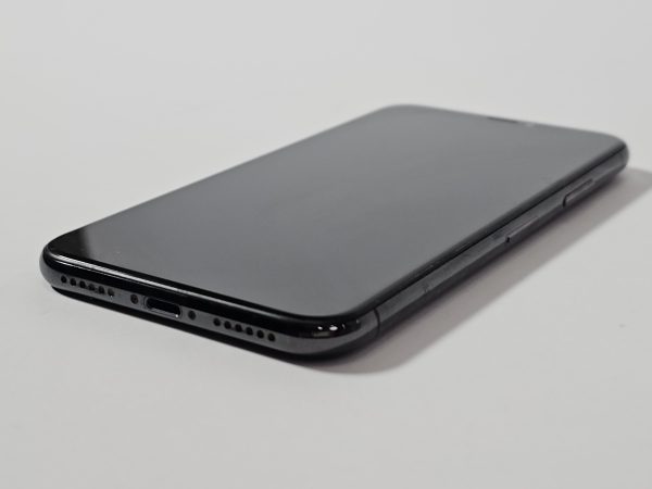 apple iphone x 64gb grijs 86% accu zijkant
