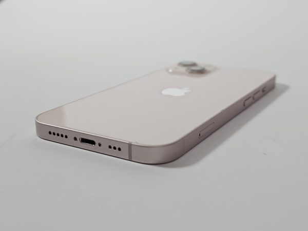 apple iphone 13 128gb roze 81% accu zijkant