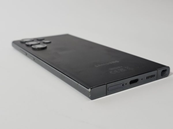 samsung galaxy s23 ultra 5g 256gb phantom black zijkant