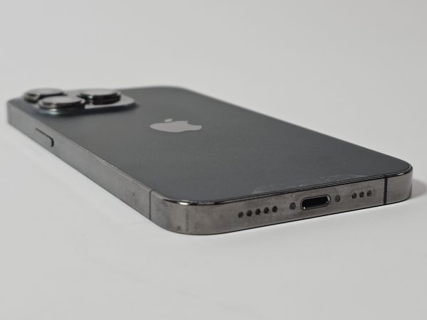 apple iphone 13 pro 128gb grafiet 81% accu zijkant