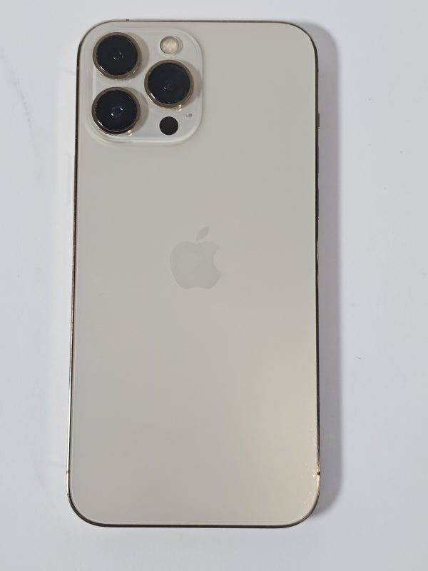 apple iphone 13 pro max 256gb goud 88% accu achterkant