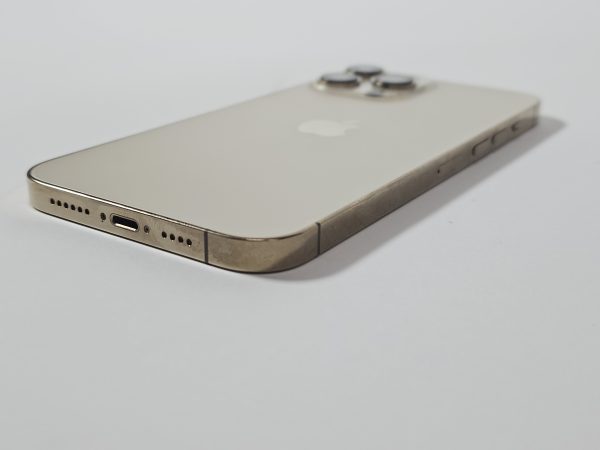 apple iphone 13 pro max 256gb goud 88% accu zijkant