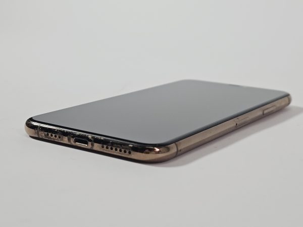 apple iphone 11 pro max 64gb goud 92% accu zijkant