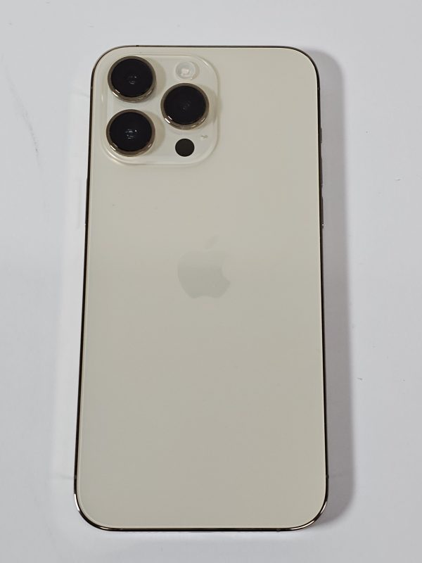 apple iphone 14 pro max 256gb goud 87% accu achterkant