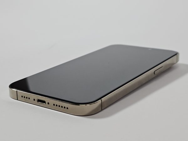 apple iphone 14 pro max 256gb goud 87% accu zijkant